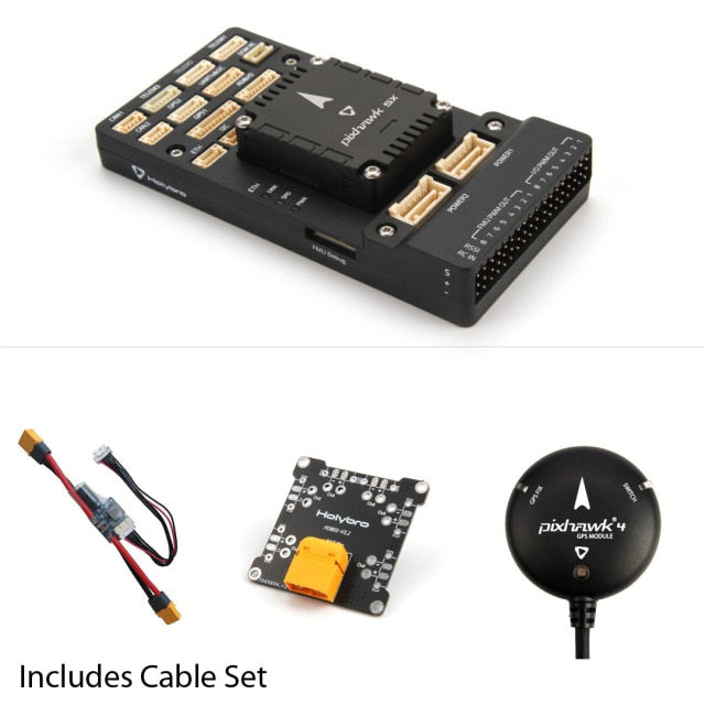 Holybro Pixhawk 5X Autopilot Flight Controller Baseboard PM02D Power Module M8N M9N GPS for RC Multirotor Airplanes DIY Pats Holybro Pixhawk 5X Autopilot Flight Controller Baseboard PM02D Power Module M8N M9N GPS for RC Multirotor Airplanes DIY Pats